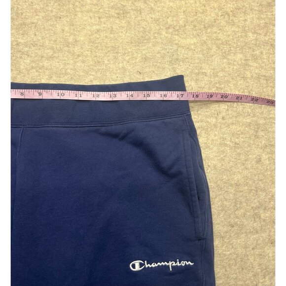 Champion Blue Pull On Activewear Jogger Sweatpants Men's Large - Picture 7 of 8